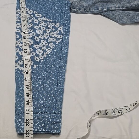 Anthropologie Avec Les Filles Jean Jacket L - Picture 8 of 10